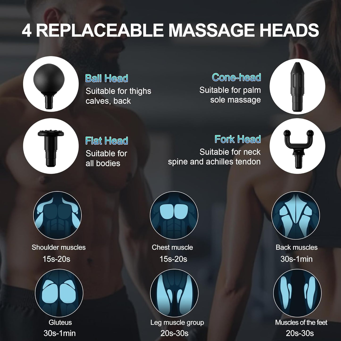 Mini Massage Gun,Deep Tissue Muscle Massage Gun,Compact Sports Massager for Relieving Muscle Soreness after Exercise with 4 Massage Heads 6 Speeds for Office Gifts Women Men Gifts(Black)